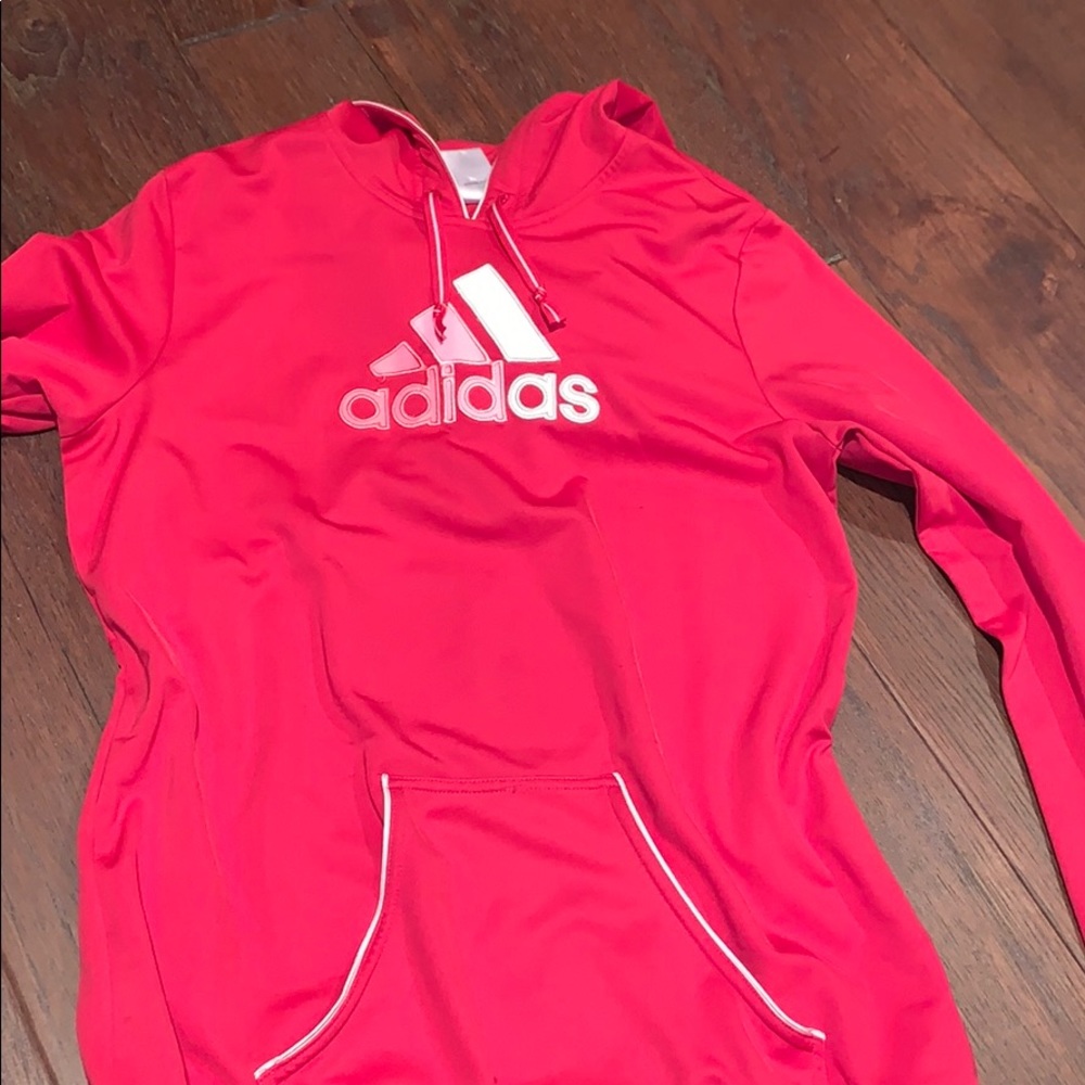 Adidas Pink Hoodie👕